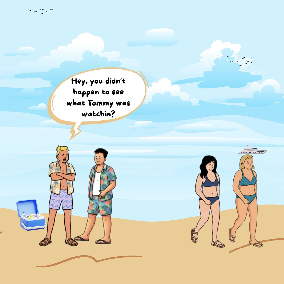 Life On The Sand  "Dudes"
