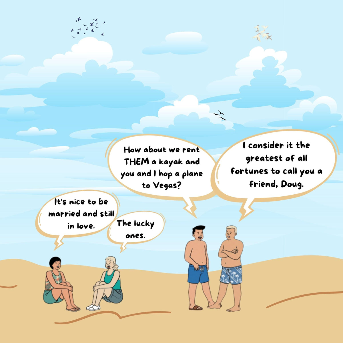 Life On The Sand  "Couples"
