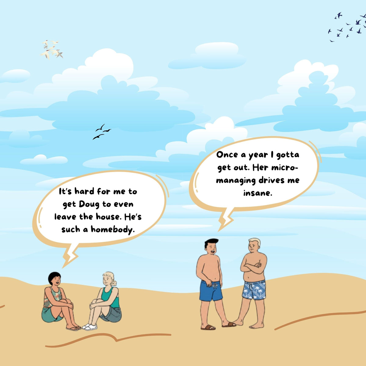 Life On The Sand  "Couples"