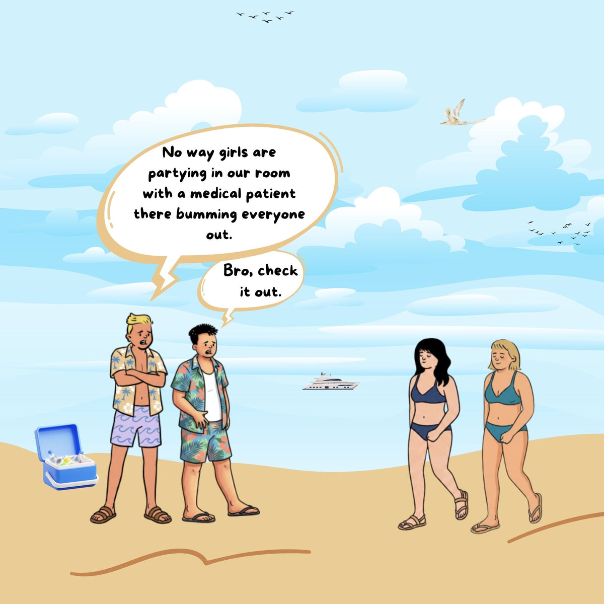 Life On The Sand  "Dudes"