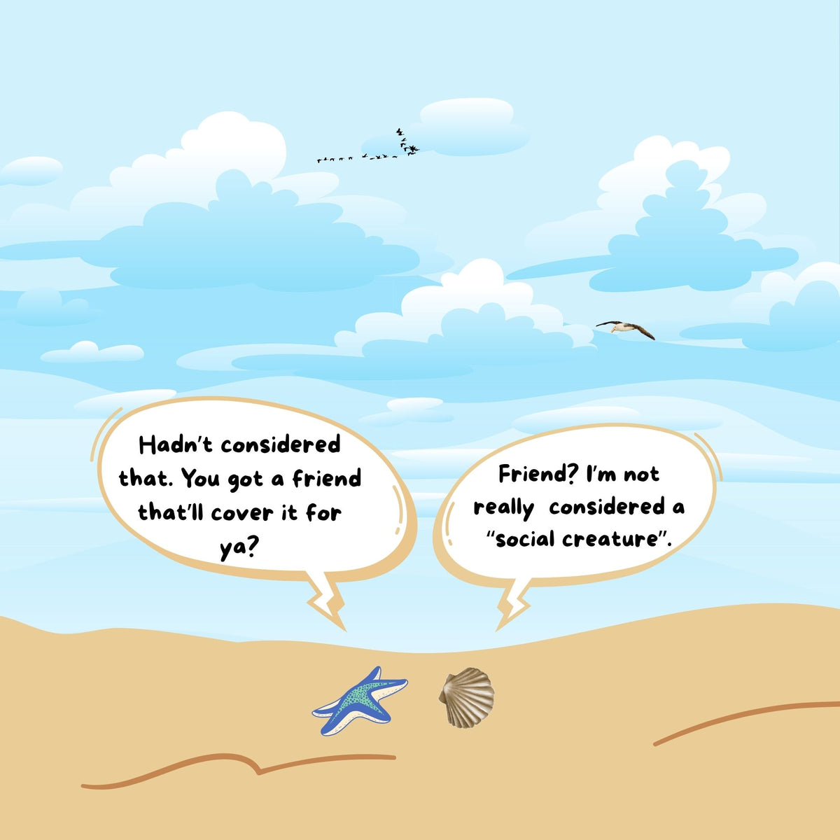 Life On The Sand  "Sea Bet"