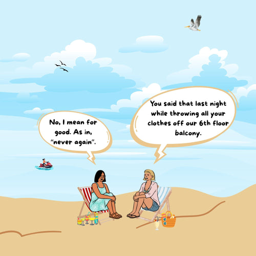 Life On The Sand  "Beach Drinking"